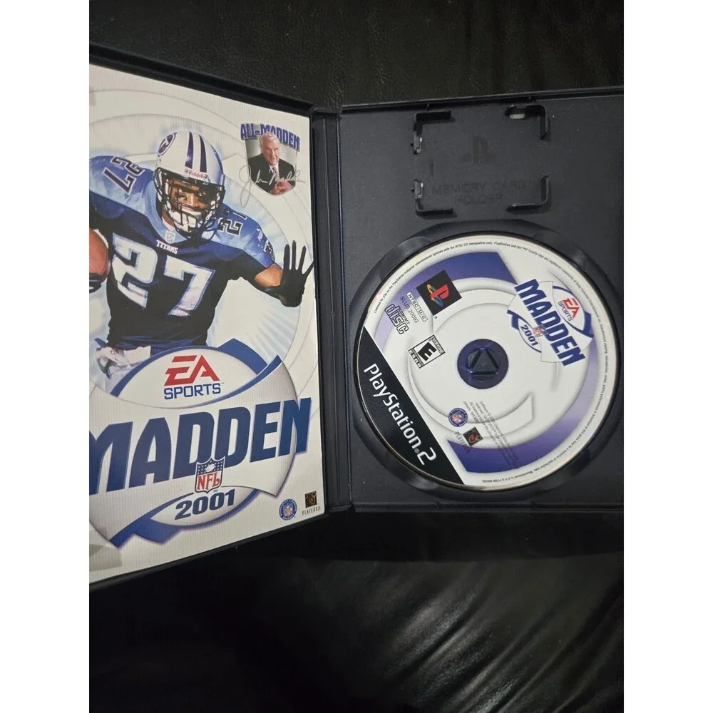EA SPORTS Madden NFL 2001 - Sony PlayStation 2 PS2 Football Game w/ Manual E